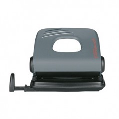 Furador 25 Folhas Maestri Europunch 22 2.5mm c/Regua Cinza