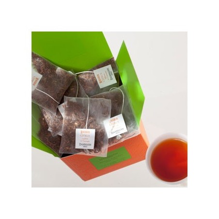 Cha Bolsas Rooibos Citrus Dammann 25un