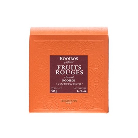 Cha Bolsas Rooibos Fruits rouges Dammann 25un