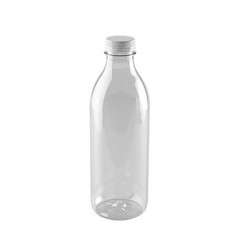 5un Garrafa Plástica Transparente 500ml 1un
