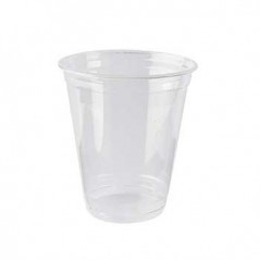 Copos PLA Transparente p/ Bebidas Frias 300ml 10,7cm 70un