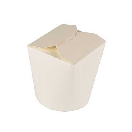 Caixa Cartolina Cor Branco p/ Massas 10x10x8,5cm 750ml 50un