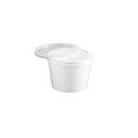 Caixa Alimentar PP Plástico Redonda 500ml 50un