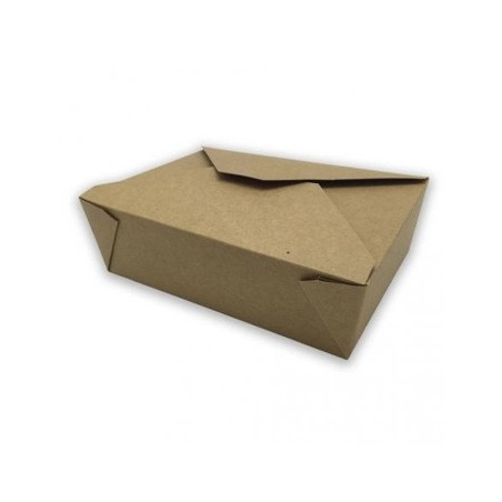 Caixa Cartolina Kraft 19,7x14x4,5cm 1470ml 50un