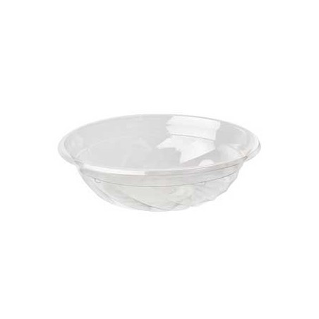 Saladeira em PLA Redondo Transparente 700ml 50un