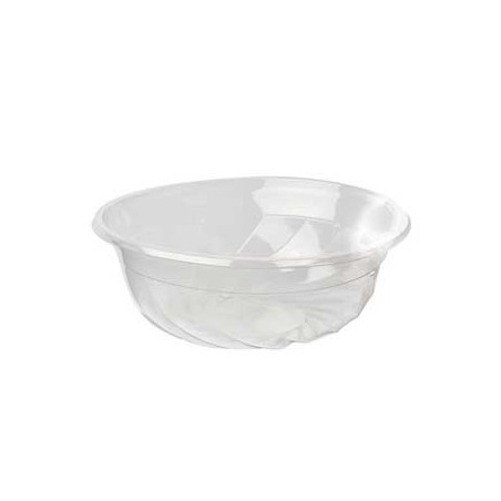 Saladeira em PLA Redondo Transparente 950ml 50un