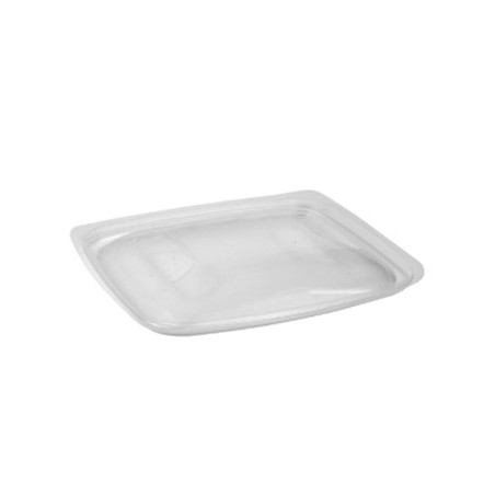 Tampa p/Caixa Alimentar PP p/Microondas Transparente 50un
