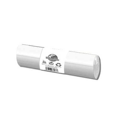 4un Sacos Lixo 100/120L 70x110cm Branco 50Kg 20un