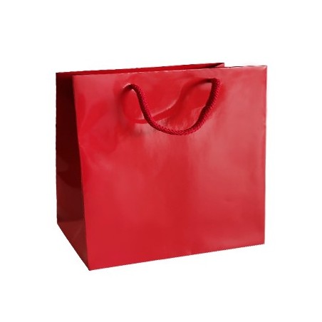 10un Saco Papel Vermelho 54x13x44cm c/Asa Cordão 1un