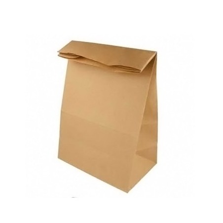 300un Saco sem Asas 24x14x37cm Papel Kraft 080g 1un