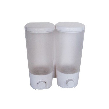 Saboneteira Plastica 2x400ml PW-9102 / Manutencao e Higiene