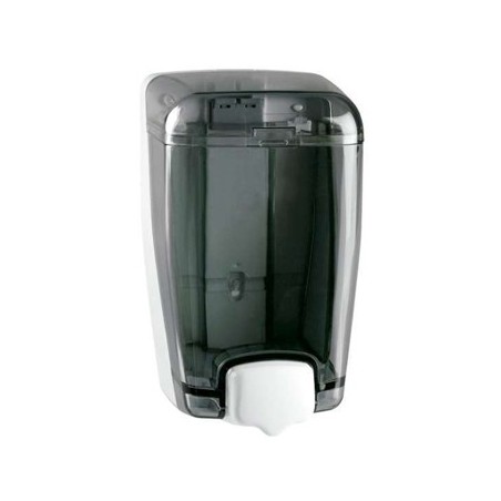 Saboneteira Plastica Azur Preta Transparente 1L