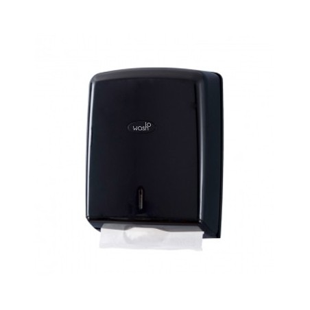 Dispensador Toalhas Mao Zig-Zag Preto