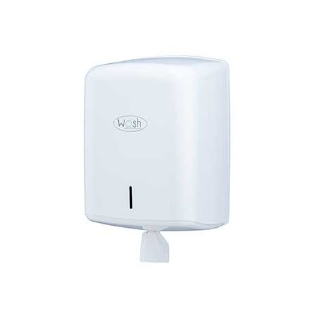 Dispensador Toalhas Rolo Extracao Central Branco