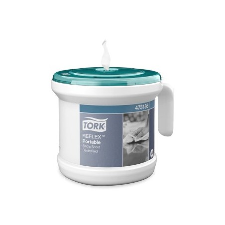 Dispensador Portatil+Rolo Toalhas TORK M4 Starter Kit / Manu