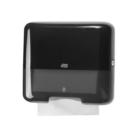 Dispensador Toalhas Mao Zig-Zag Mini TORK H3 Preto - 1un / M