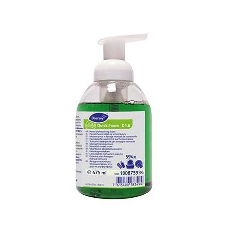 Detergente Suma Quick Foam D1.6 c/Doseador Espuma 475ml