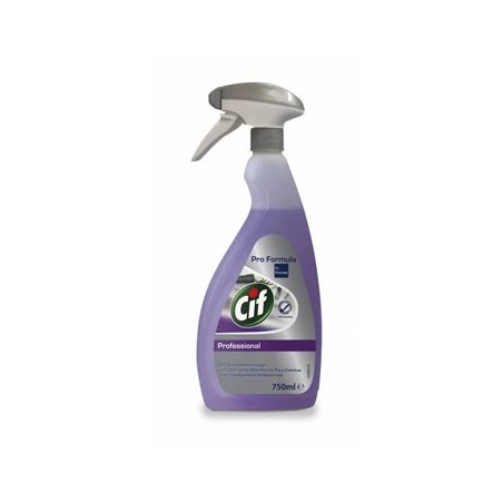 Detergente Desinfetante Cif PF 2in1 Det. p/Cozinhas 750ml