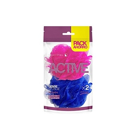 Esponja de Banho Suavipiel Active Sense Pack 2un
