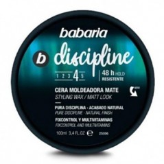2un Cera para Cabelo Babaria Modeladora Mate 100ml