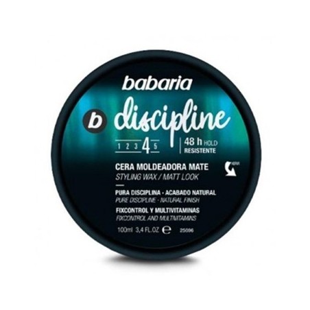 2un Cera para Cabelo Babaria Modeladora Mate 100ml