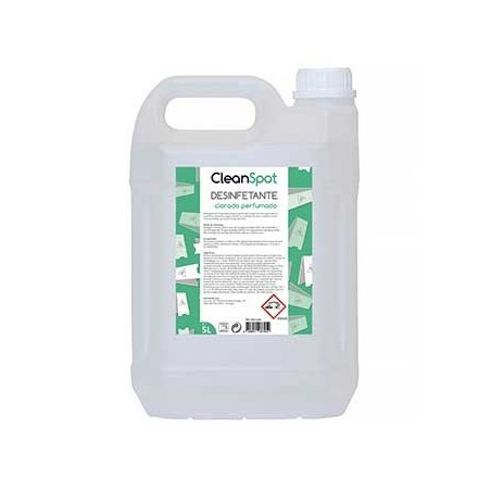 Detergente desinfetante Clorado Perfumado LX Cleanspot (5Lt)