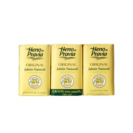 Sabonete Sólido Heno de Pravia Natural 2+1 115g