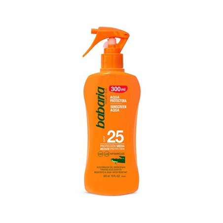 Protetor Solar SPF25 Babaria Aloe Vera Spray 300ml