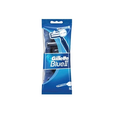 Lâminas Descartáveis Gilette Blue II 5un