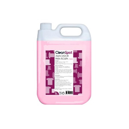 Amaciador  Roupa Cleanspot Rosa (5 Litros) / Manutencao e Hi