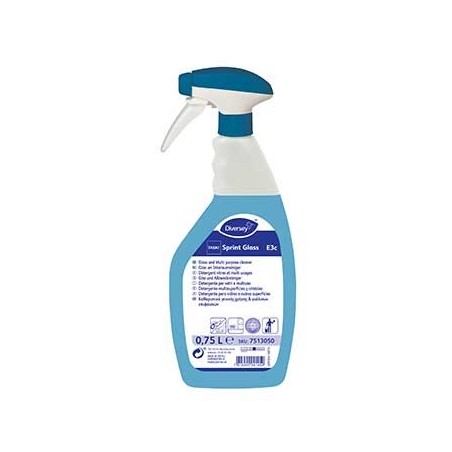 Detergente Multiusos Sprint p/Vidros/Espelhos 0,75L