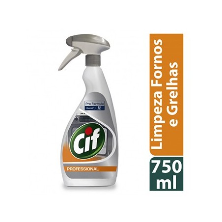 Detergente Cif PF p/Fornos e Grelhas 750ml