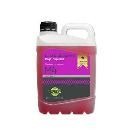 Detergente Multiusos Baixa Espuma p/Maq de Limpeza Vinfer 5L