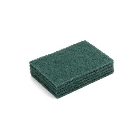 Esfregao Fibra Verde p/Loica  15x10cm - Pack 5un