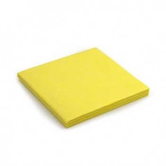 Pano Multiusos Suave Amarelo 40x38cm - Pack 3un