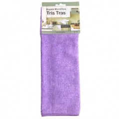 Pano Microfibras 30x40cm Violeta (Pack 1un)