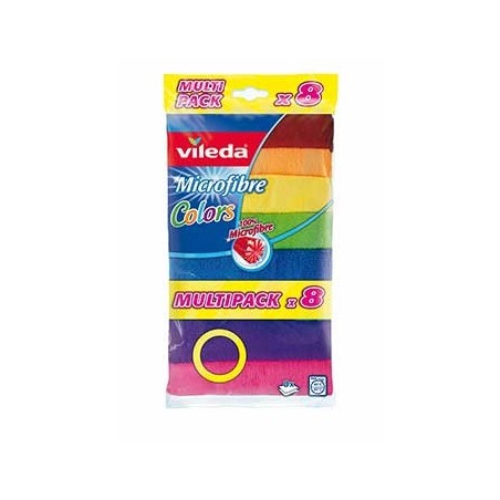 Panos Microfibras Colors Vileda 8un