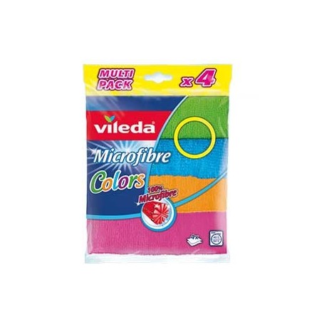 Panos Microfibras Colors Vileda 4un