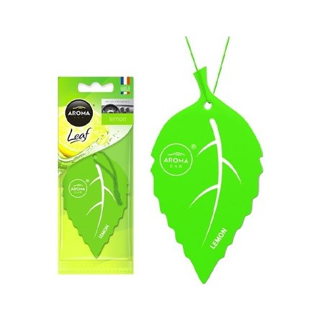 4un Ambientador Carro Aroma Car Leaf Lemon