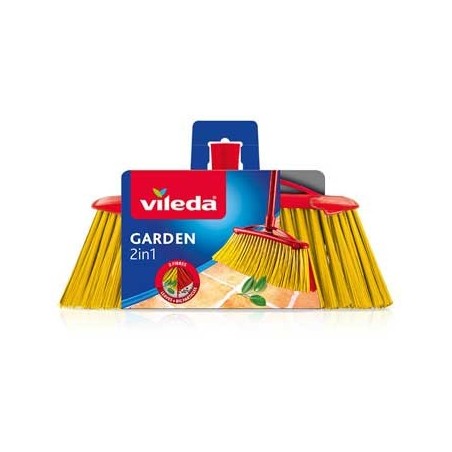 Vassoura Pavimentos Ext/Armazens Vileda 2em1 1un