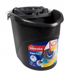 Balde c/Espremedor Vileda Cinza 1un