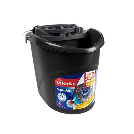 Balde c/Espremedor Vileda Cinza 1un