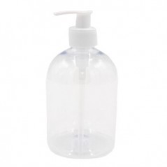 6un Frasco Vazio Plástico Doseador 500ml