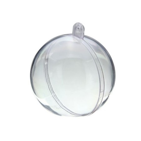 12un Bola Natal Plástico 6cm