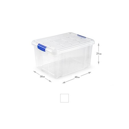 Caixa Plástico 40x30x21cm 16L