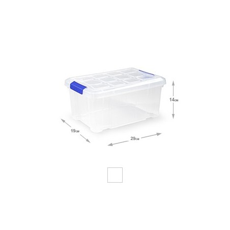 Caixa Plástico 29x19x14cm 5L