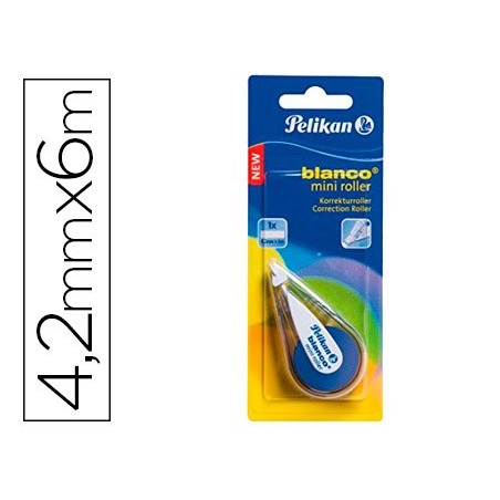 CORRETOR PELIKAN FITA MINI 4,2 MM X 6 M