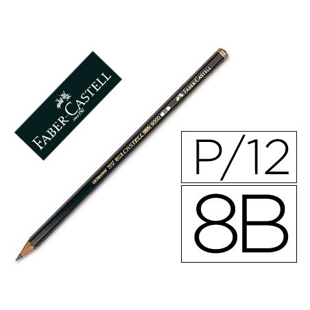LAPIS DE GRAFITE FABER-CASTELL 9000 8B UNIDADE
