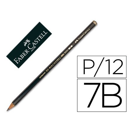 LAPIS DE GRAFITE FABER-CASTELL 9000 7B UNIDADE