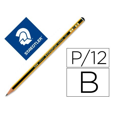 LAPIS DE GRAFITE STAEDTLER NORIS N.1 B
